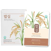 밥심 아침 식사대용 유기농 곡물 생식가루, 1개, 단품