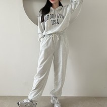 르엠마 SET 반집업 후드티 긴바지 트레이닝 하의 여자트레이닝세트 홈웨어 츄리닝 여성트레이닝세트 여자긴팔 여자운동복 여성운동복 여성 긴팔 트레이닝복 세트 80931(12)