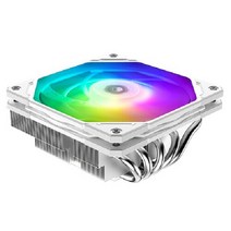 ID-COOLING IS-55 ARGB 화이트 CPU공랭쿨러 에버쿨, 1개, 선택하세요