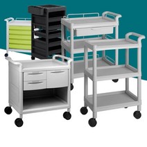 학교 실험실 연구소 이동카트 트롤리 쟁반운반 도서관 웨건 구루마 제과점, 1개, CART-201B