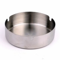 socean 원형 스틸 타구 레트로 재떨이 재떨이 애쉬트레이 시가렛 더스트박스 토바코 받침대 스모크 디쉬 쓰레기통