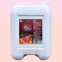 고기엔 참소스 15kg 말통 업소용 고기소스, 15kg , 1개