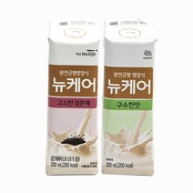 뉴케어 구수한맛 30팩+고소한 검은깨맛 30팩 균형영양식, 200ml 60팩