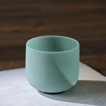 싱잉볼 명상 440Hz 또는 432Hz 녹색 형석 보석 융합 크리스탈 노래 그릇 8 인치 소리 치유 용, 07 440Hz B Note