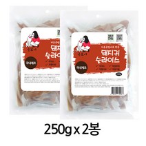 굿보이 수제간식 대용량 7종 통갈비 돼지귀 오리목 소허파 소간 황태채 닭가슴살, 2개입, 돼지귀슬라이스