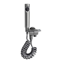 월풀욕조 스파 히노끼 VGX 황동 비데 수도꼭지 이중 기능 핸드헬드 분무기 세트 화장실 크레인 핸드 샤타프 욕실 위생 샤워, Grey Bidet Set+G12