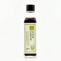 롯데백화점올가우리콩 전통간장 180ml 14271