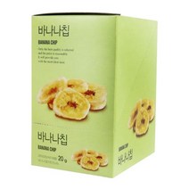 바나나칩 20g x 6봉 해맑음푸드