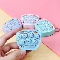 노인게임 어르신게임 미니 기억력게임기 키링, 3개