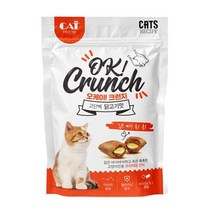D18 고양이비스켓 크런치 치킨맛 60g, 10개