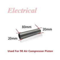 에어 실린더 공압 공기 압축기 엔진 피스톤 링 핀 알루미늄 합금 42 47 48 51 65 80 90/95 1 개, 90 Piston Pin