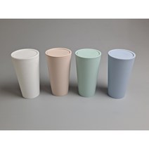 텀블러 휴지통 미니 책상 용 거실 침실 사무실 차량 스윙 동전통 영수증 커버 화장대, 텀블 그린