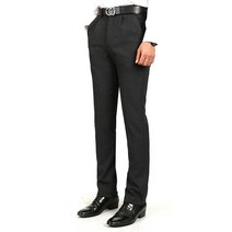 노블진 겨울 밴딩 남성 정장바지 허리밴드 기모 기지바지