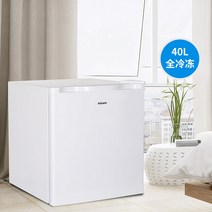 미니 냉동고 과일 소형 이동식 업소용 가정용 얼음, 40L 화이트[전냉동]