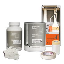 노루 팬톤 타일페인트 0.75L + 풀세트, 브라이트화이트, 1개, 1000ml
