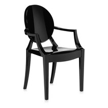 Kartell 카르텔 루이 고스트 체어 블랙, 기본