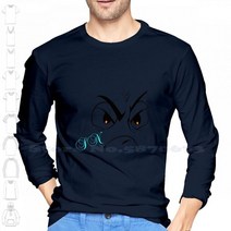 외발수레Angry Unic Tranding 후드 스웨트 셔츠 남성용, 07 LongSleeve-Navy_04 XL