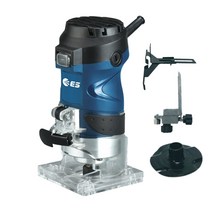 ES산업 전기트리머 6mm ET206 미니 루터 목공 목재 홈파기, 1개