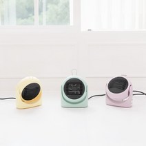 툴콘 모아캠핑 PTC 미니 팬히터 MF-3050 캠핑용 온풍기, 03. 파스텔 보라