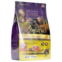 지그니쳐 반려동물 전연령 칠면조 포뮬라 스몰바이트 건식사료, 칠면조 × 1kg × 1개