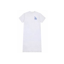 MLB 여성 베이직 롱 반팔 원피스 31OP10131-07W