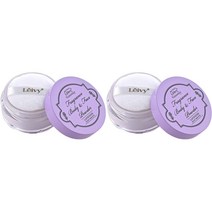 레이비 Leivy 바디 앤 페이스 파우더 미니 LV 블러셔 스위트 라벤더 바닐라 향 13g 2팩