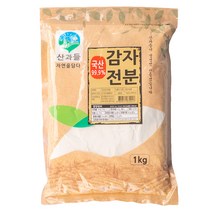 산과들 국산 감자전분, 2개, 1kg