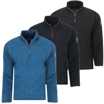 남자 골프복 남성 골프웨어 상의 골프연습복 필드룩 겨울 하이렌 패딩 방풍 골프 티셔츠