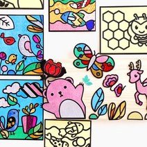 만들기자랑동물캐릭터 포일아트/호일아트/포일아트만들기/민화, 동물캐릭터포일아트, 동물캐릭터포일아트-새구름