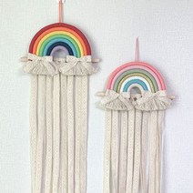 레인보우 헤어핀홀더 머리핀정리대, 핑크