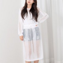 해변 수영장 비치웨어 옆트임 심플 여름 여성 원피스
