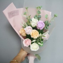 기타 바보사랑[제이와이갤러리]비누 장미 미니꽃다발, 상세 설명 참조