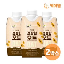 케어웰 건강한 오트 (200ml x 18팩) x 2박스 환자식 균형영양식 식사대용, 36팩, 200ml