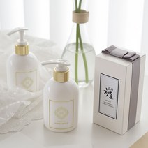 파란물산특가_[국내산] 메이드써니 핸드워시 답례품 결혼식 돌잔치 리본A타입, 파란 쿠팡 그레이_리본A타입