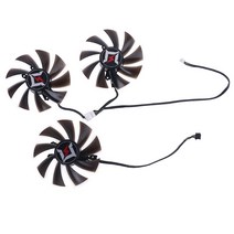 3PCS 87mm DC12V 그래픽 카드 냉각 팬 GeForce RTX 2060 2080 슈퍼 비디오 카드