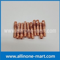 (CO2용접토치/용접부품) CO2토치 가스디퓨즈(350A/동/MALE TYPE/M10X64L)