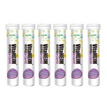[비타하임]칼슘 마그네슘 비타민D (6000mg x 15정) 6개 녹여먹는 비타민