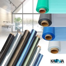 카시아 유리창 화장실 단열필름 비산방지 자외선 냉열차단 사계절 멀티필름, 투명 필름, 투명브라운