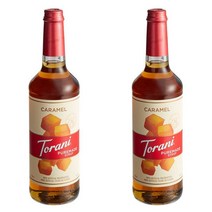 Torani 토라니 카라멜 퓨어메이드 시럽 750Ml 2개