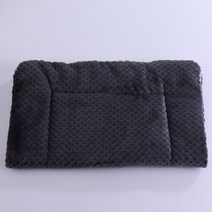 대형견방석 강아지 집 고양이 침대 쿠션 큰 개 부드러운 담요 플란넬 수면 패드 두꺼운 애완 동물 모피 매트리스 홈 따뜻한 카펫, S 32X25CM, N