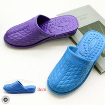 신신고 국내제작 여성 앞막힘 주방 욕실 식당 조리화 고무 슬리퍼 3cm