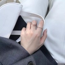 물결반지 트렌드 평행 교차 웨이브 오픈 한 심플 인싸템 냉담 무드 2986933388