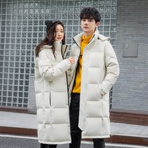 기능성 구스다운 남자 겨울 롱 패딩자켓