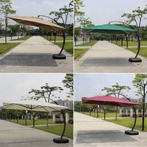 오만국 초대형 방수 파라솔 리조트파라솔 호텔파라솔 대형파라솔, 1박스, 베이지