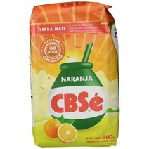 섬유질 보충 Yerba Mate CBSe Orange Flavor 1.1 lbs from Argentina, 17.6 Ounce (Pack of 1)