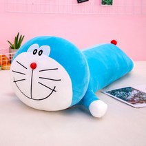 캐릭터 롱쿠션 바디필로우 도라에몽 침대 소파 베개 낮잠 숙면 꿀잠 껴안는 인형, 방긋방긋 + 100센티