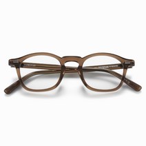 뮤지엄바이비컨 museum by beacon 뮤지엄.22 C2 투명 브라운 TIN BROWN / 남궁민 안경 선글라스 브랜드 / 사각 남자 여자 뿔테