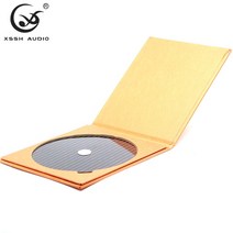 HIFI 탄소 섬유 톤 튜닝 CD 패드 쿠션 전자파 흡수 CFRP DVD 초박형 액세서리 보호 매트, 01 as picture show_01 1 piece