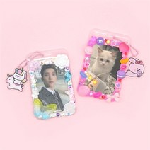 셀러허브 생활리빙 [핑크풋] 데코덴 카드 케이스 만들기 카드지갑, 7000데코덴카드케이스퍼플