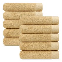 쉬라즈 호텔수건 200g 40수 코마사, 베이지, 10개